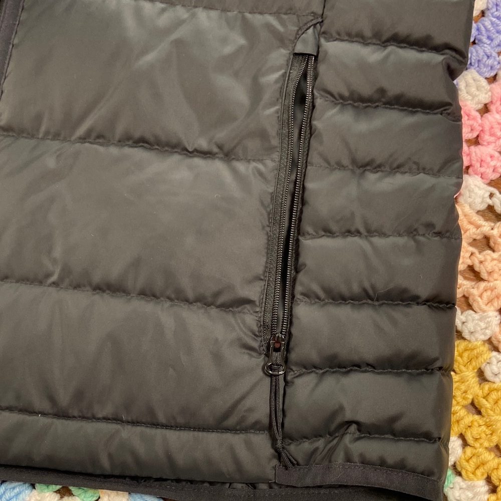 New nwt womens Columbia black xl Quilted feather Down Vest sleeveless jacket - Picture 6 of 12